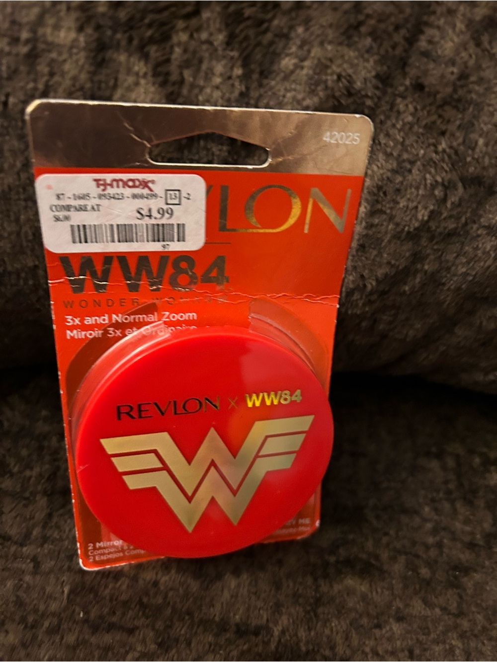 Revlon White and Black Branded Backing Card